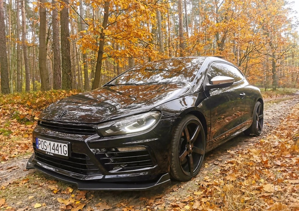 Volkswagen Scirocco cena 92900 przebieg: 123800, rok produkcji 2014 z Zakliczyn małe 121